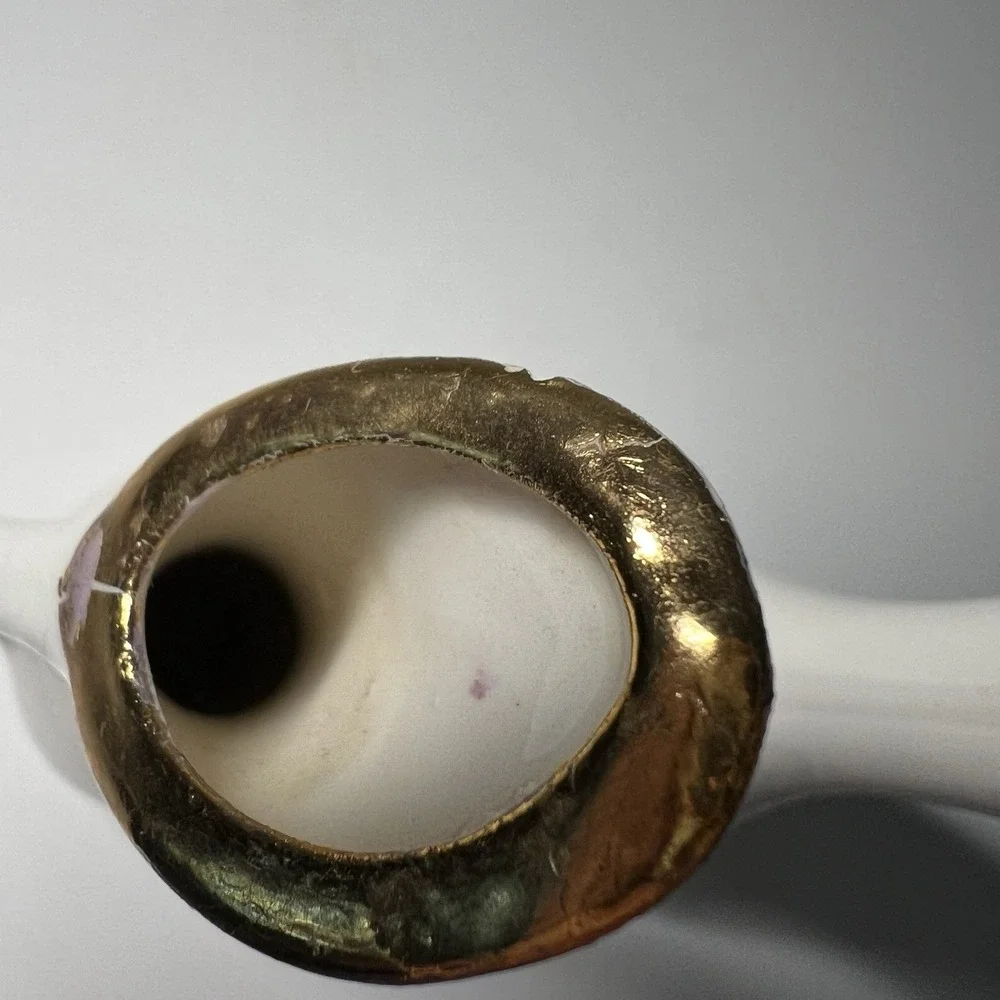 Vintage Mid-Century Atlantic Mold Long Neck Decorative Pitcher Vase‎